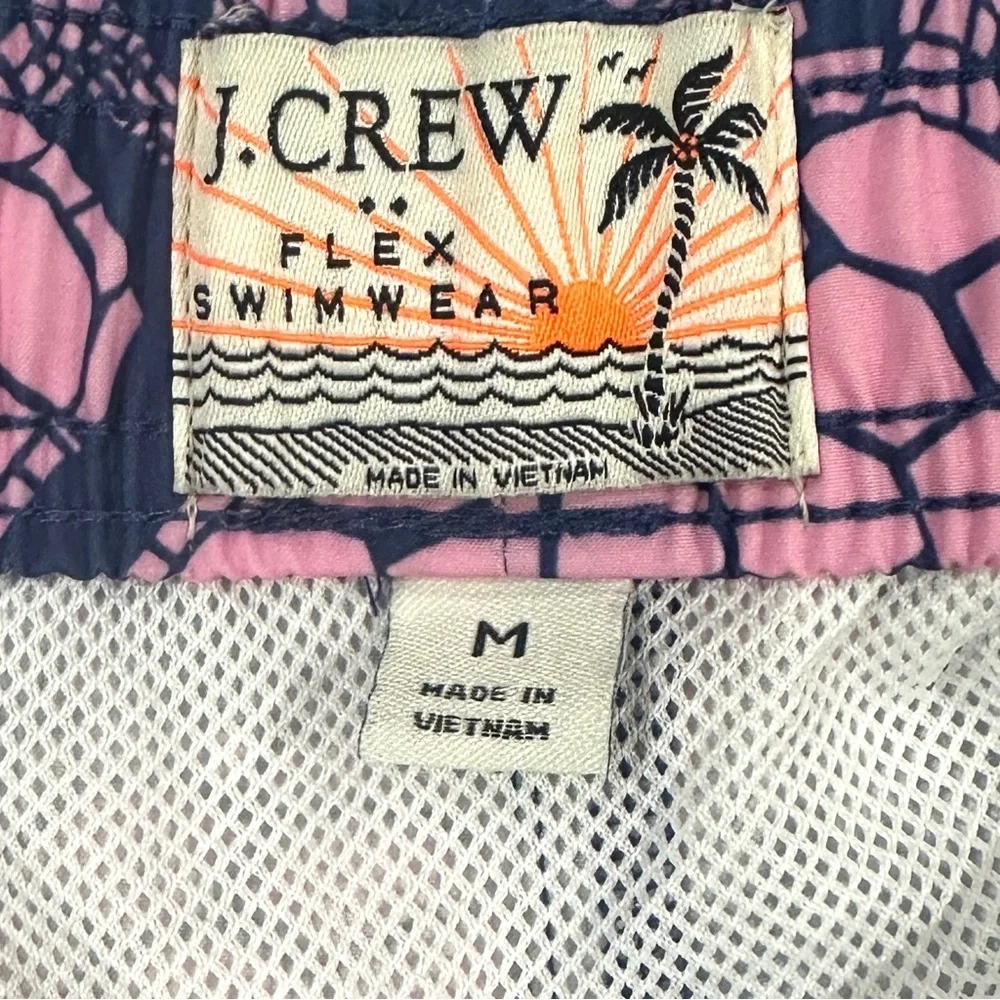 J.Crew Flex Swimwear Sea Turtle Print Trunks
